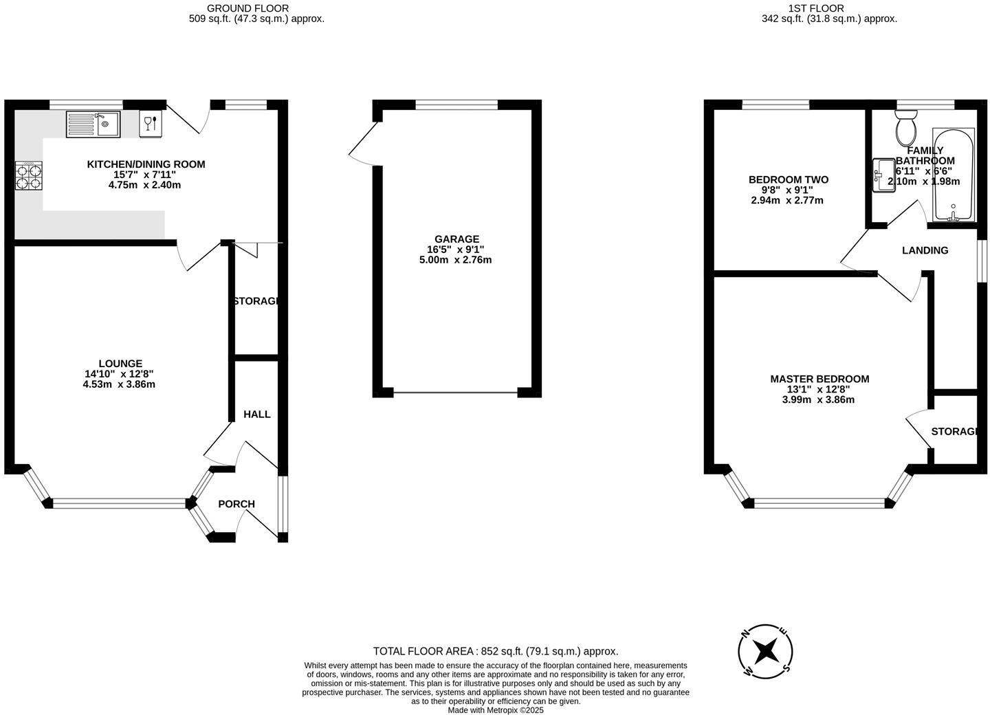 Russell Square West, Chorley floorplan