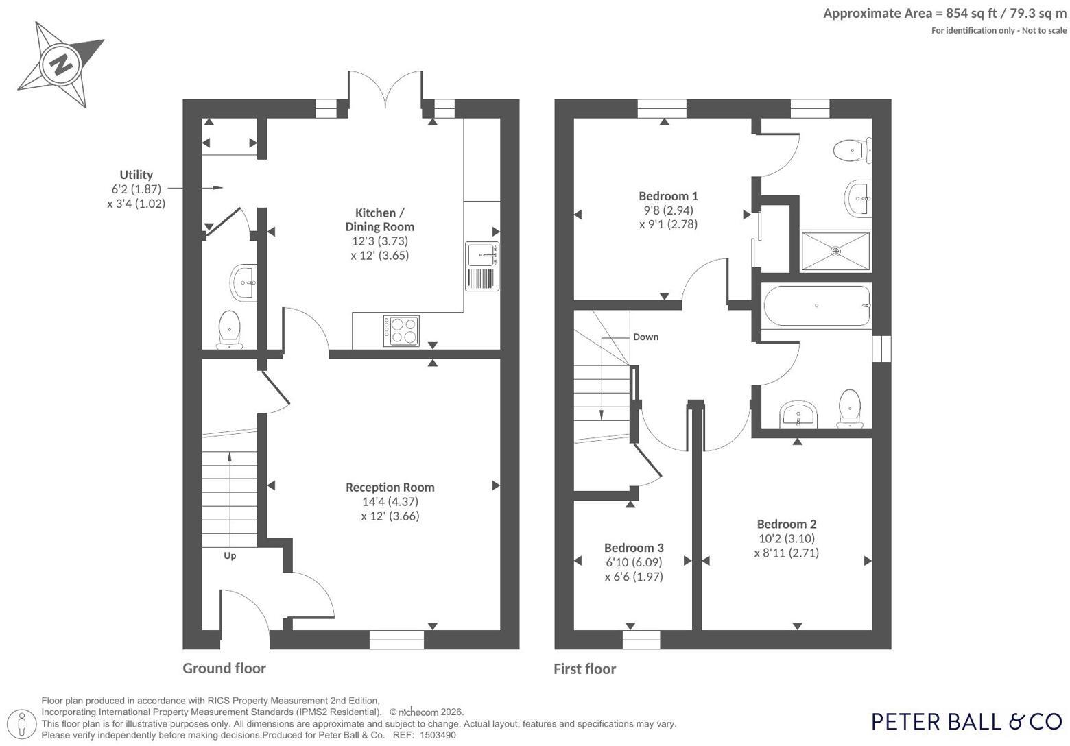Honeysuckle Crescent, Walton Cardiff, Tewkesbury floorplan