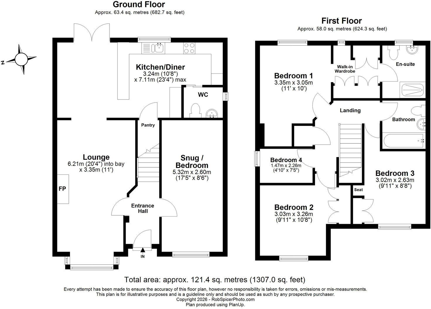 Kingfisher Road, Shefford, SG17 5YQ floorplan