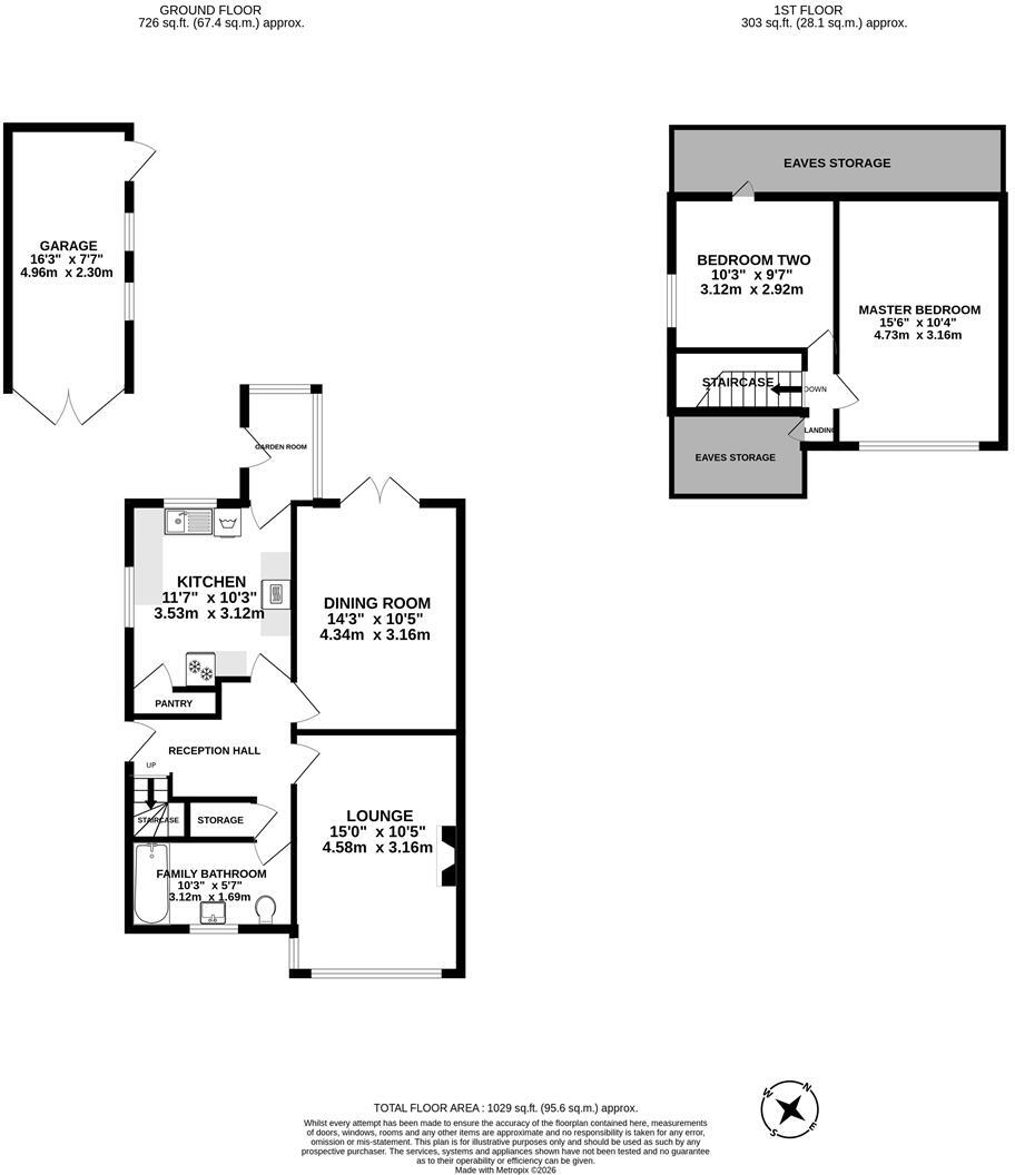 Riversedge Road, Leyland floorplan