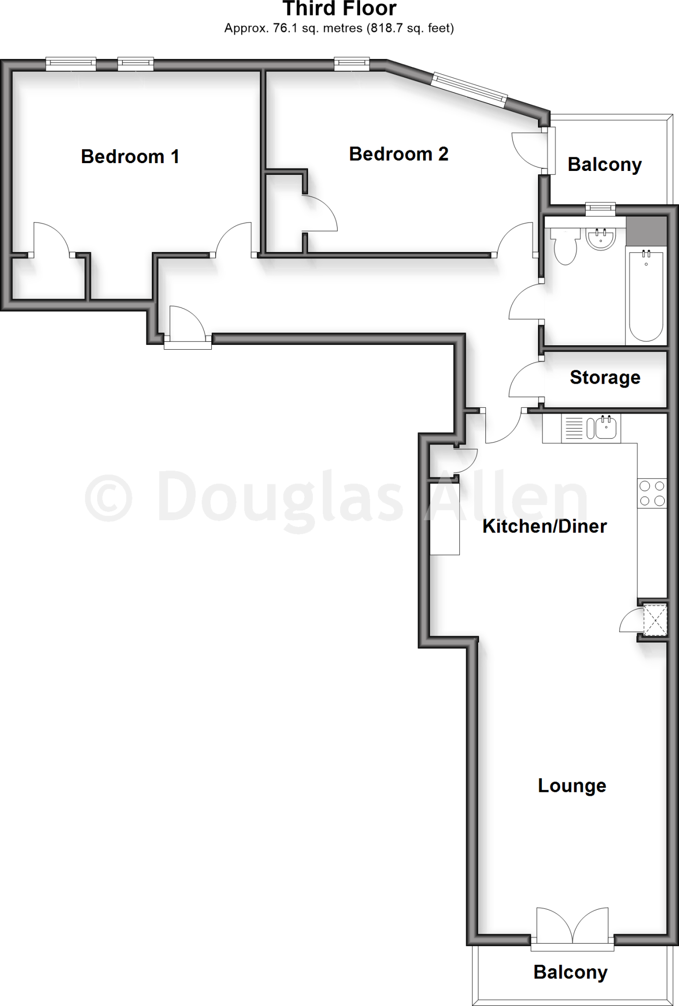 Oatland Rise, Walthamstow floorplan