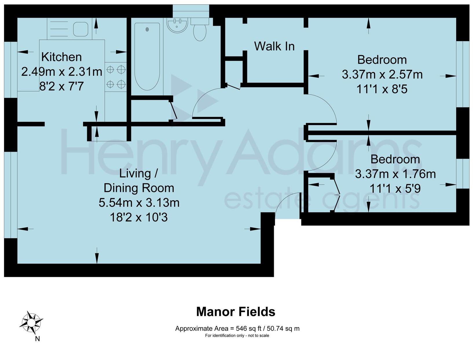 Manor Fields, Horsham, RH13 floorplan