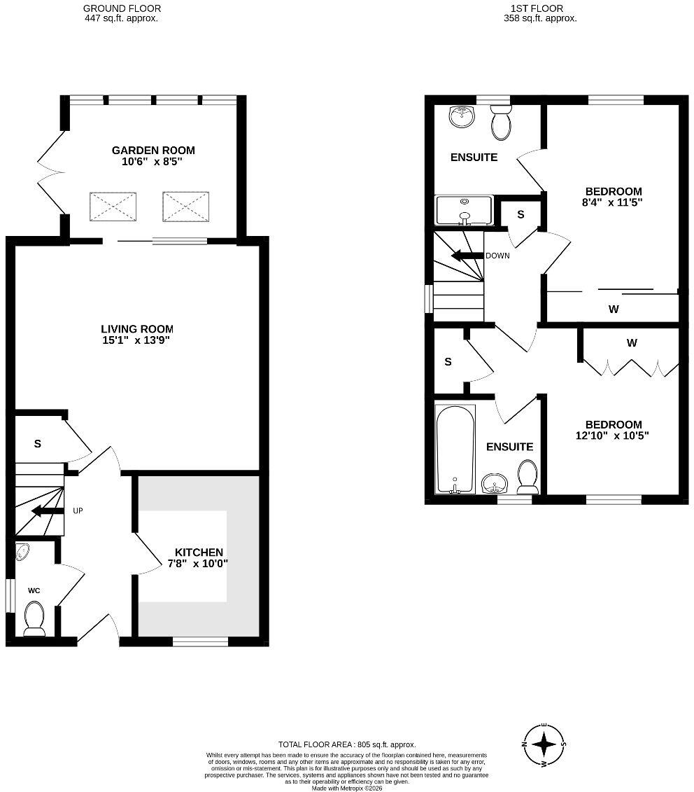 Bedford Way, Ross-On-Wye floorplan
