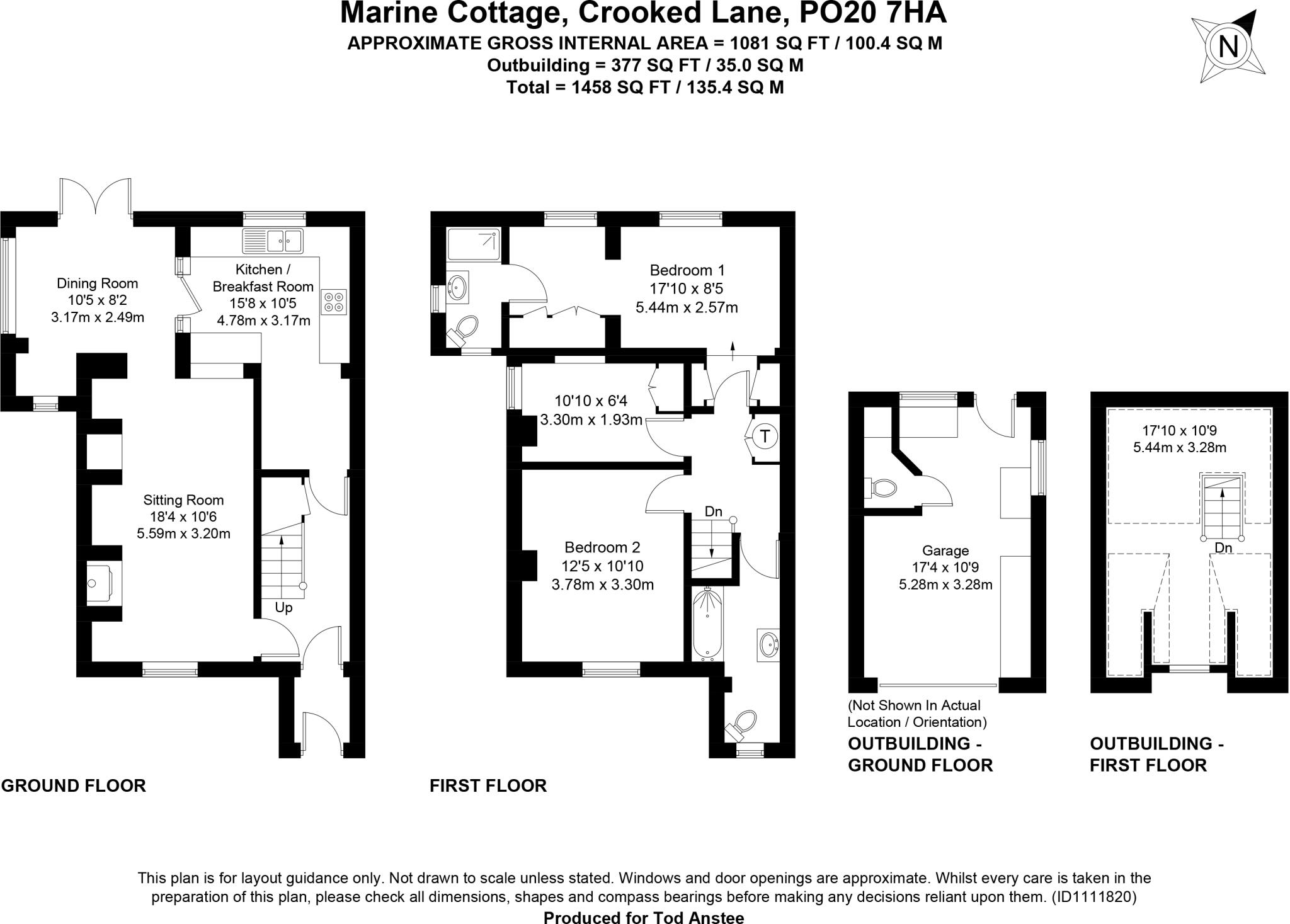 Crooked Lane, Birdham, Chichester, PO20 floorplan