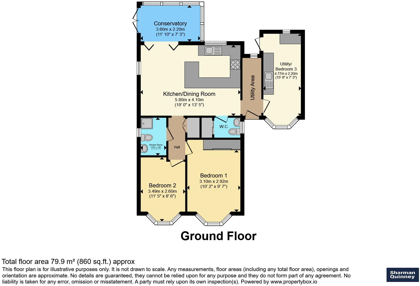 Goodacre, Orton Goldhay, Peterborough floorplan