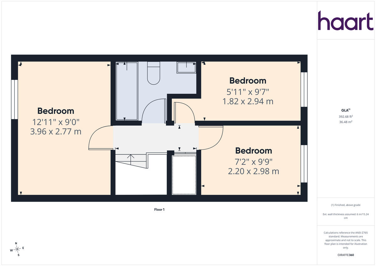 Mortlock Gardens, Abington floorplan