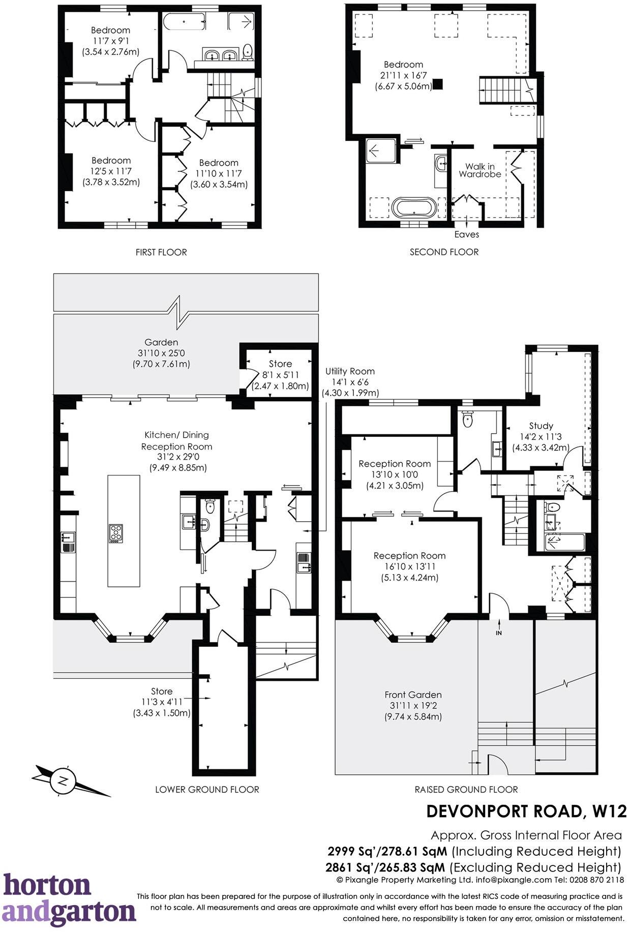 Devonport Road, Shepherd's Bush, London, W12 floorplan
