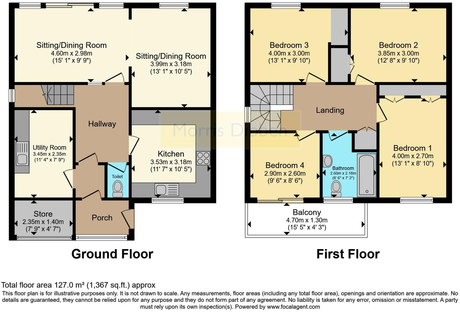 Southwood Road, Hayling Island, Hampshire, PO11 floorplan
