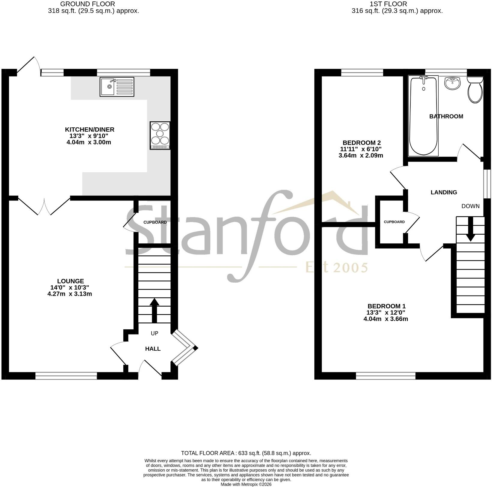Harbourne Gardens, West End, Hampshire, SO18 floorplan