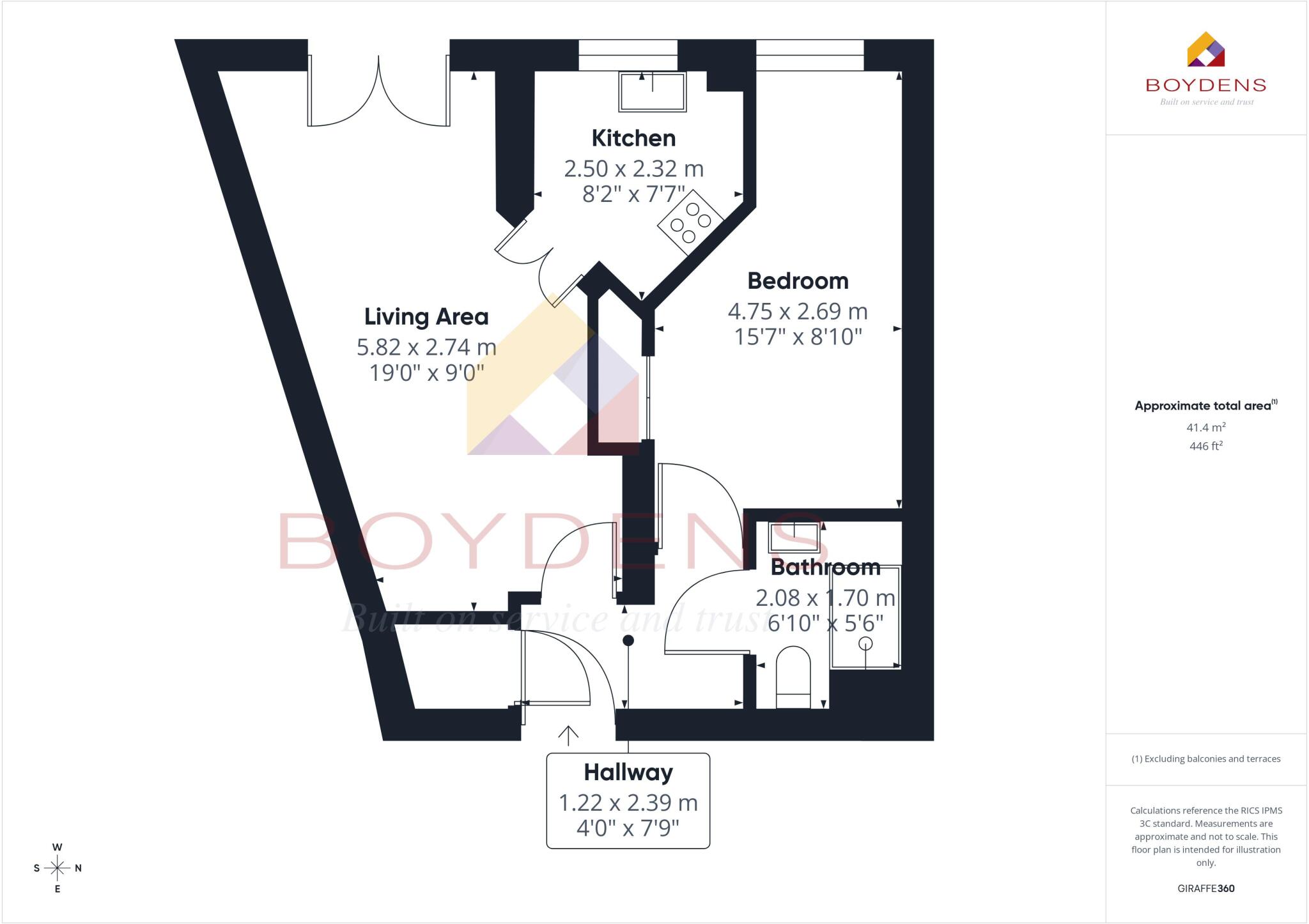 Salters Court floorplan
