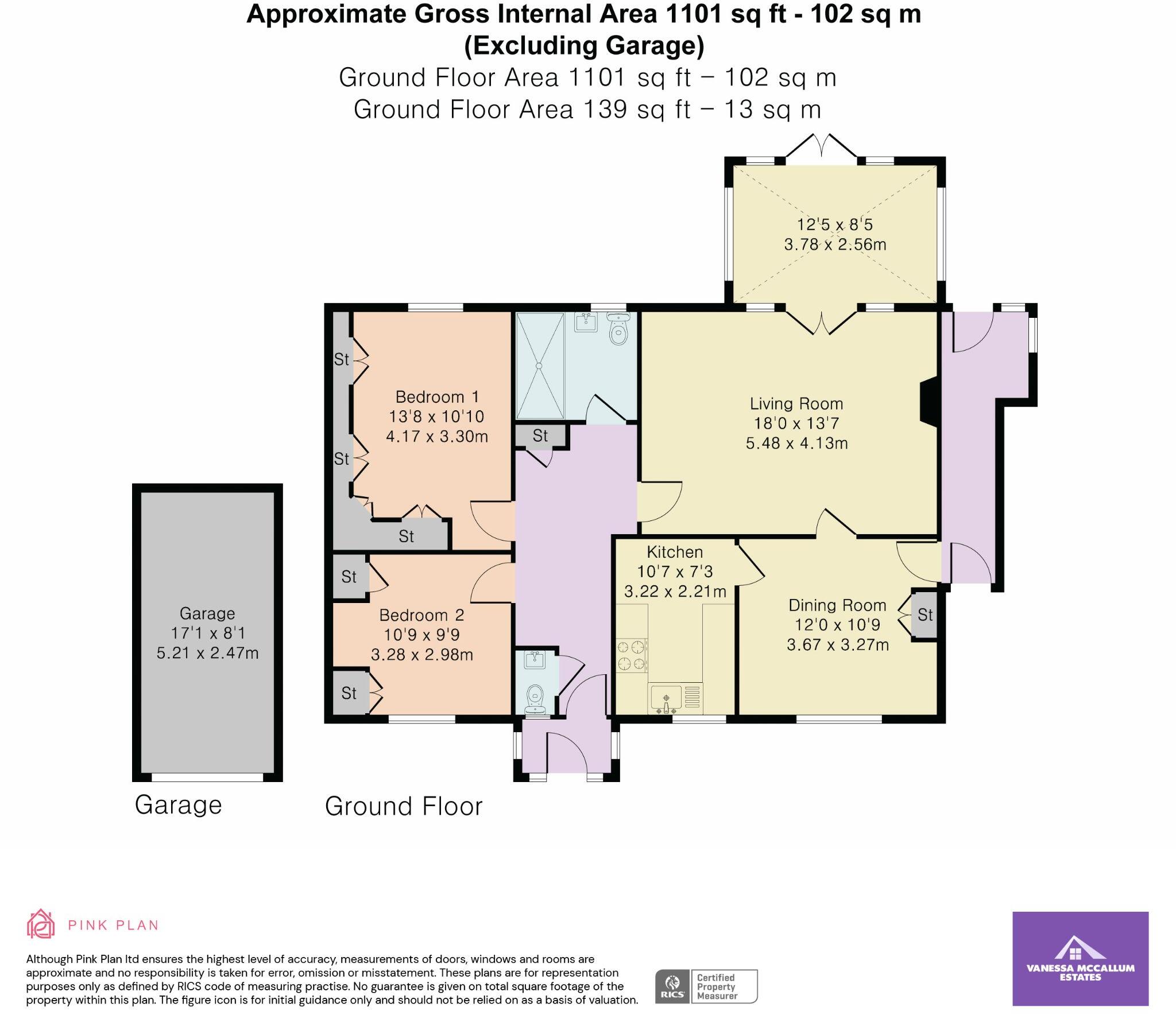 Oakmere Close, Potters Bar, EN6 floorplan