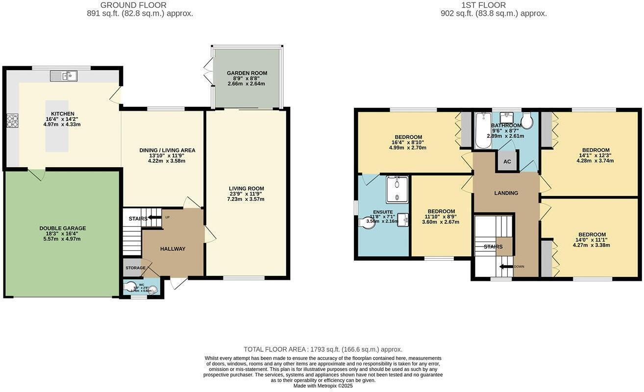 Redwood Drive, Haxby, York, YO32 3GF floorplan