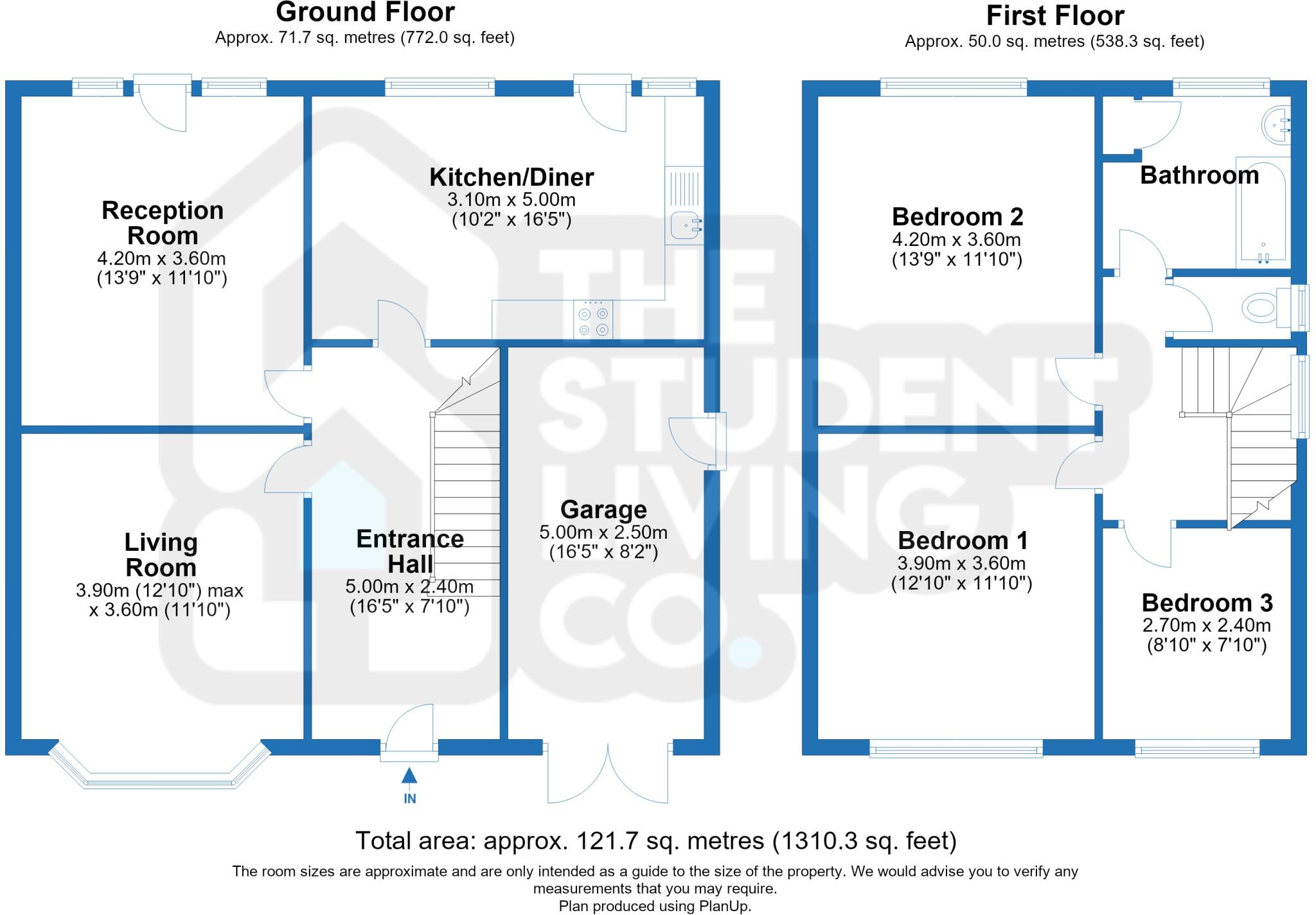 Leslie Road, Forest Fields floorplan
