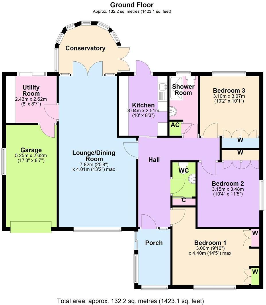 Annasgarth Close, Harmby, Nr Leyburn floorplan
