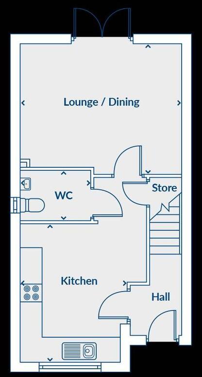 Water's Edge, Blackburn, Lancashire, BB2 floorplan