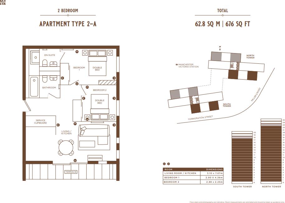 New Vic, 103 Corporation Street, Manchester, M4 floorplan