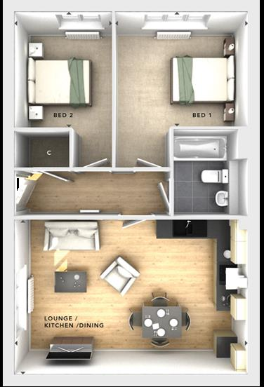Plot 102 Alcester Park floorplan