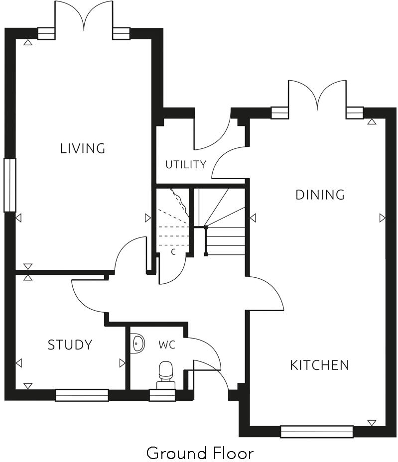 Blake Gardens, Scocles Road, Minster On Sea, Sheerness, Kent floorplan