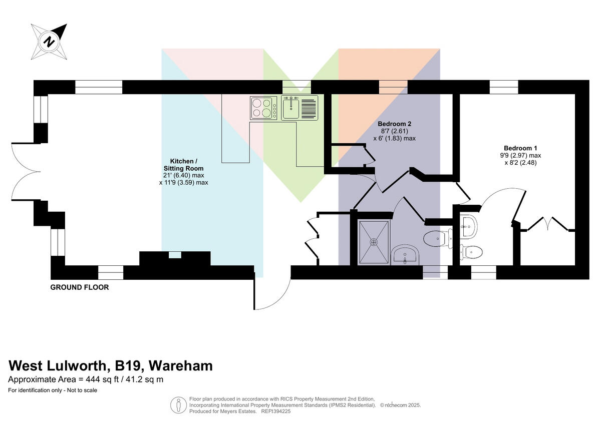 B19 Durdle Door Holiday Park, West Lulworth, BH20 5 floorplan