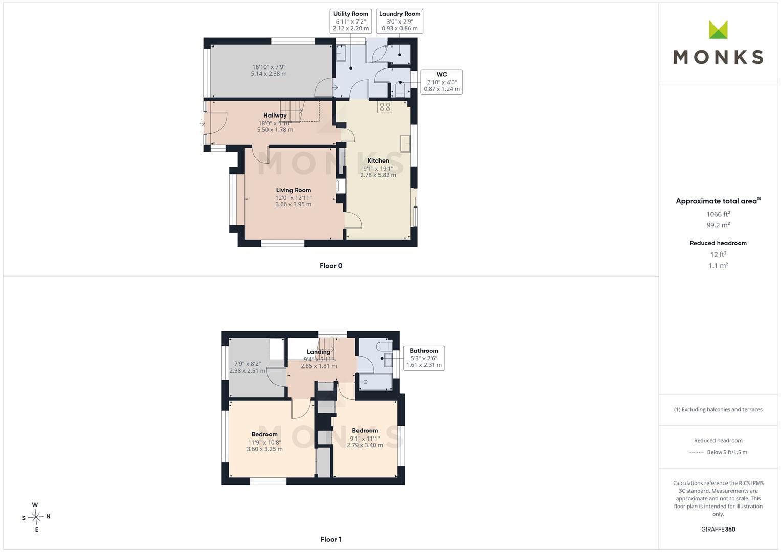 Heath Farm, Shrewsbury floorplan