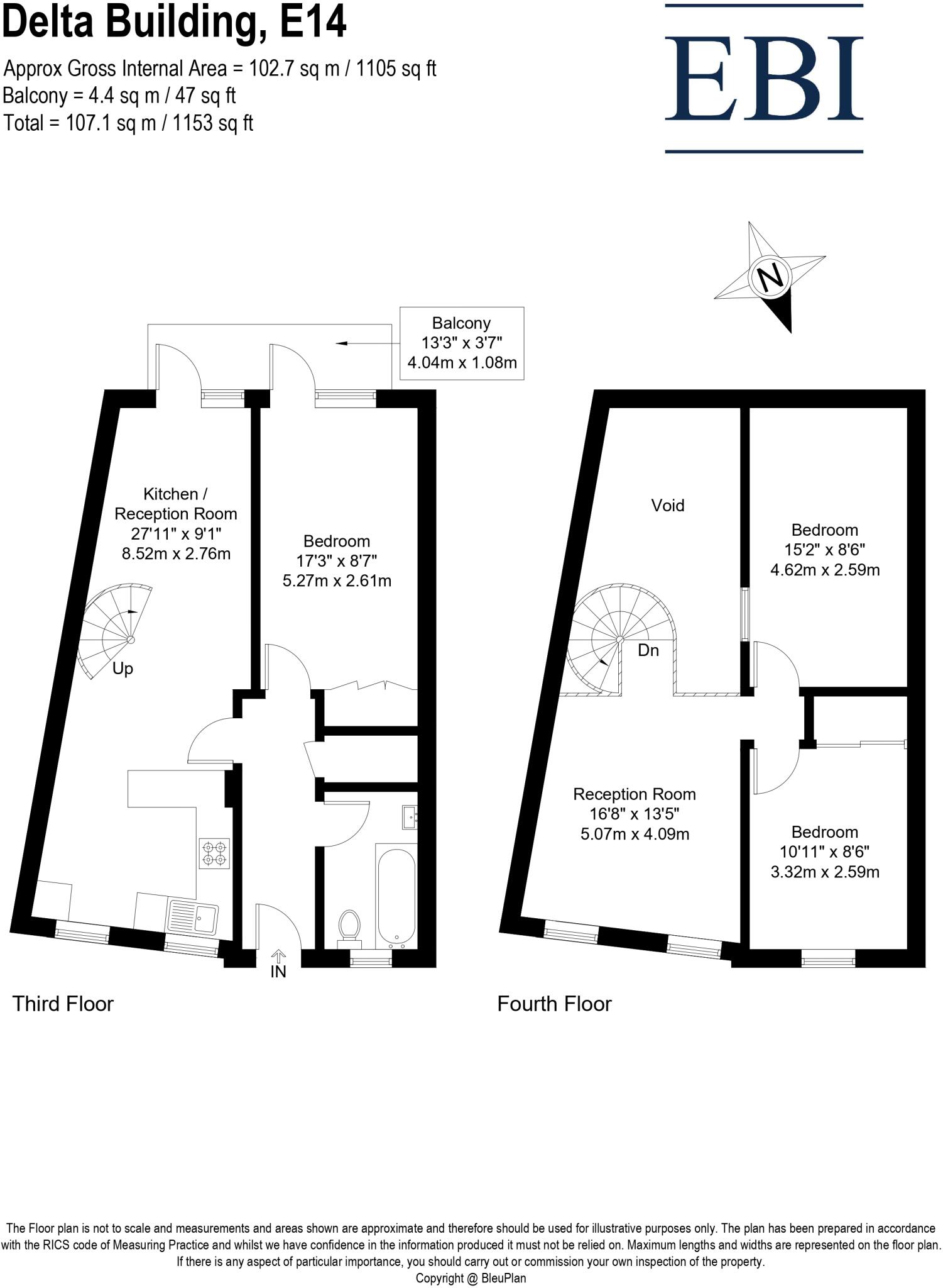 Delta Building, 35 Ashton Street, London, E14 floorplan