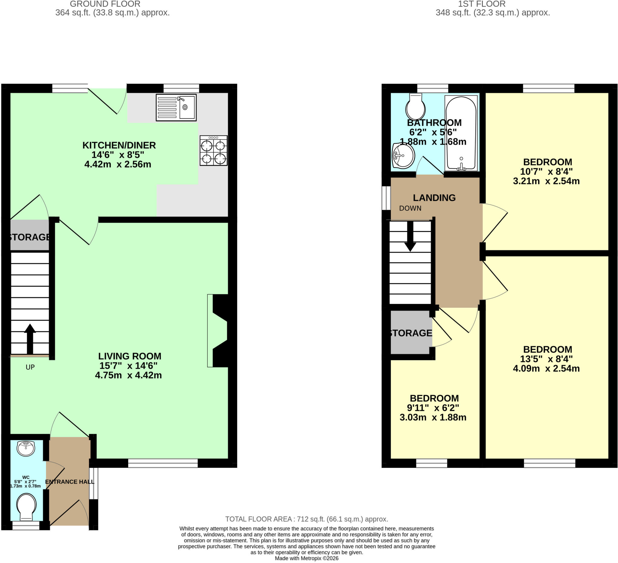 Wellesley Close, York, YO30 floorplan