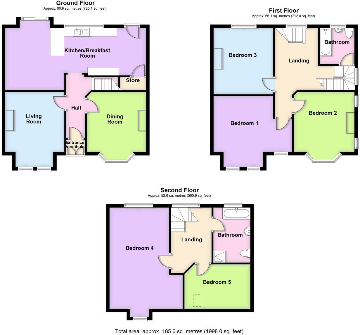 Manning Road, Southport floorplan