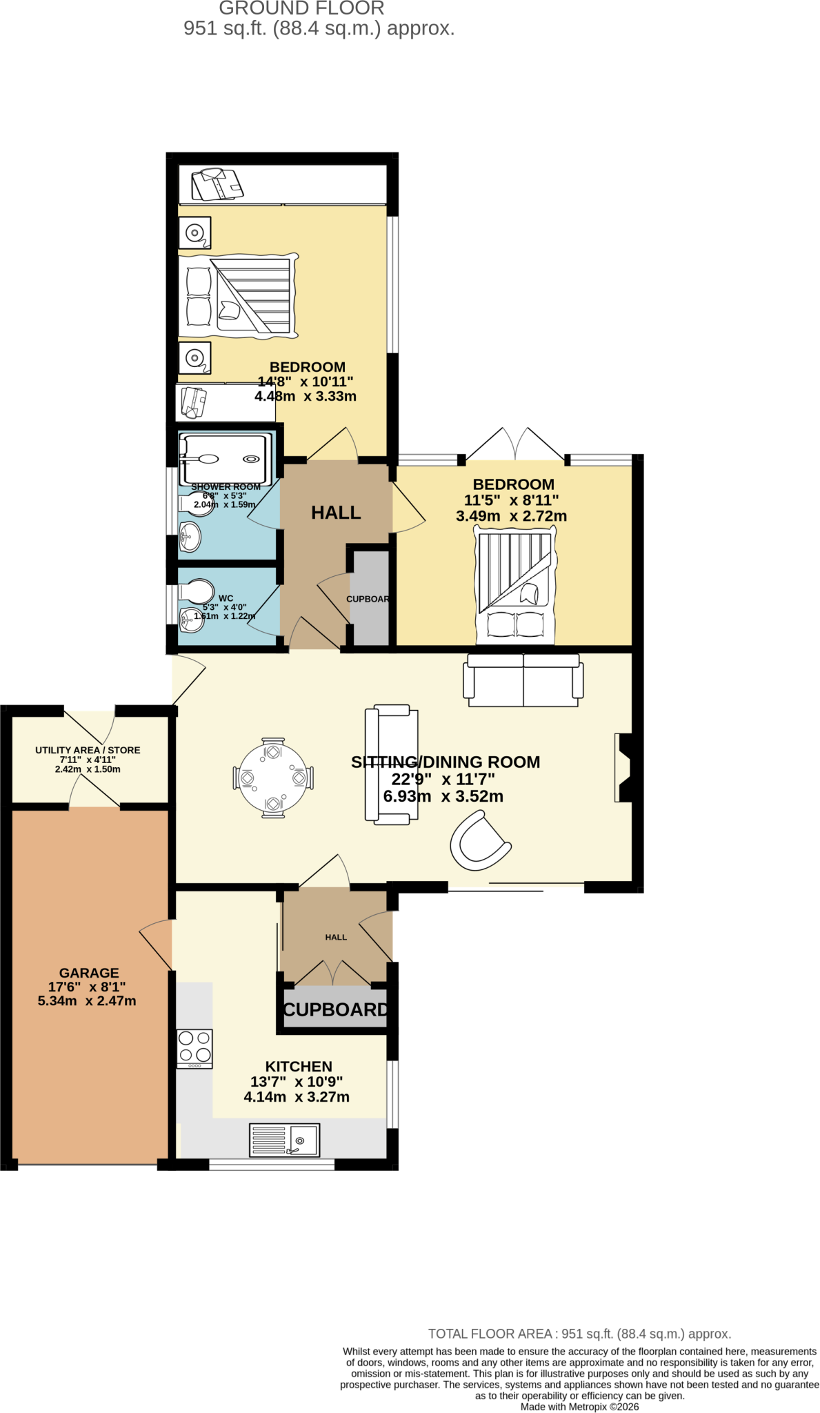 Shady Oak Road, Offerton floorplan