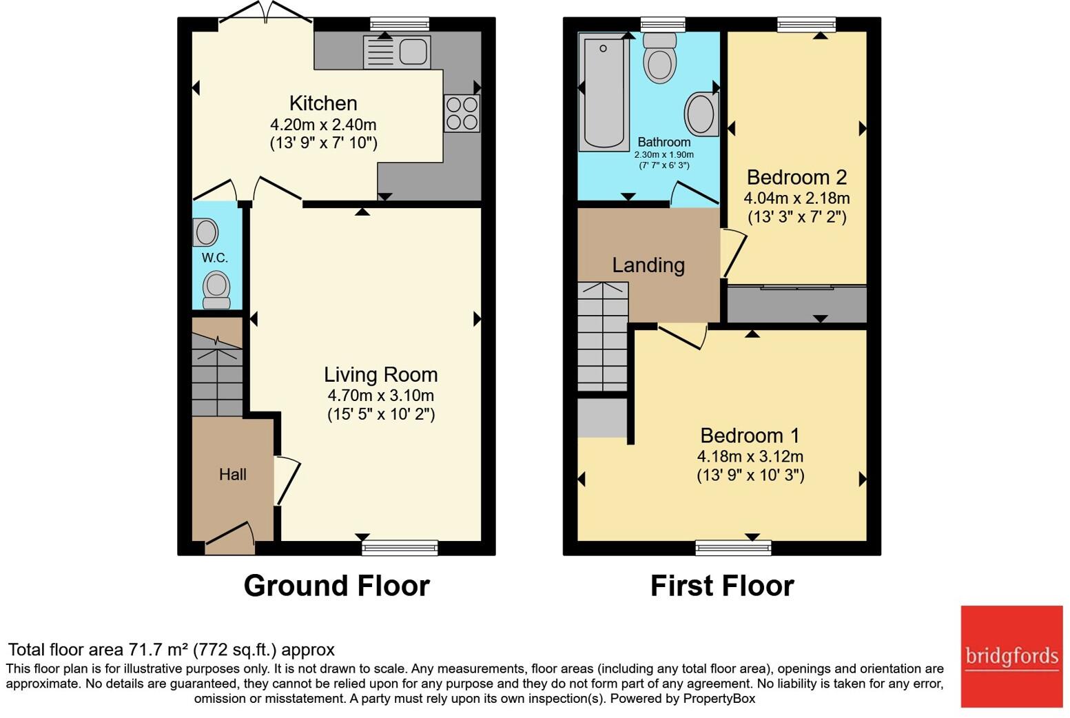 Ashworth Road, Hapton, Burnley, Lancashire, BB12 floorplan