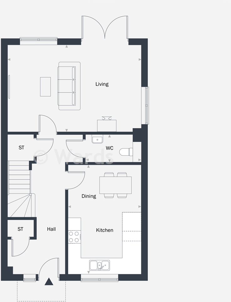 The Ellingham, Hartsdown Gardens, Hartsdown Road, Margate, Kent floorplan