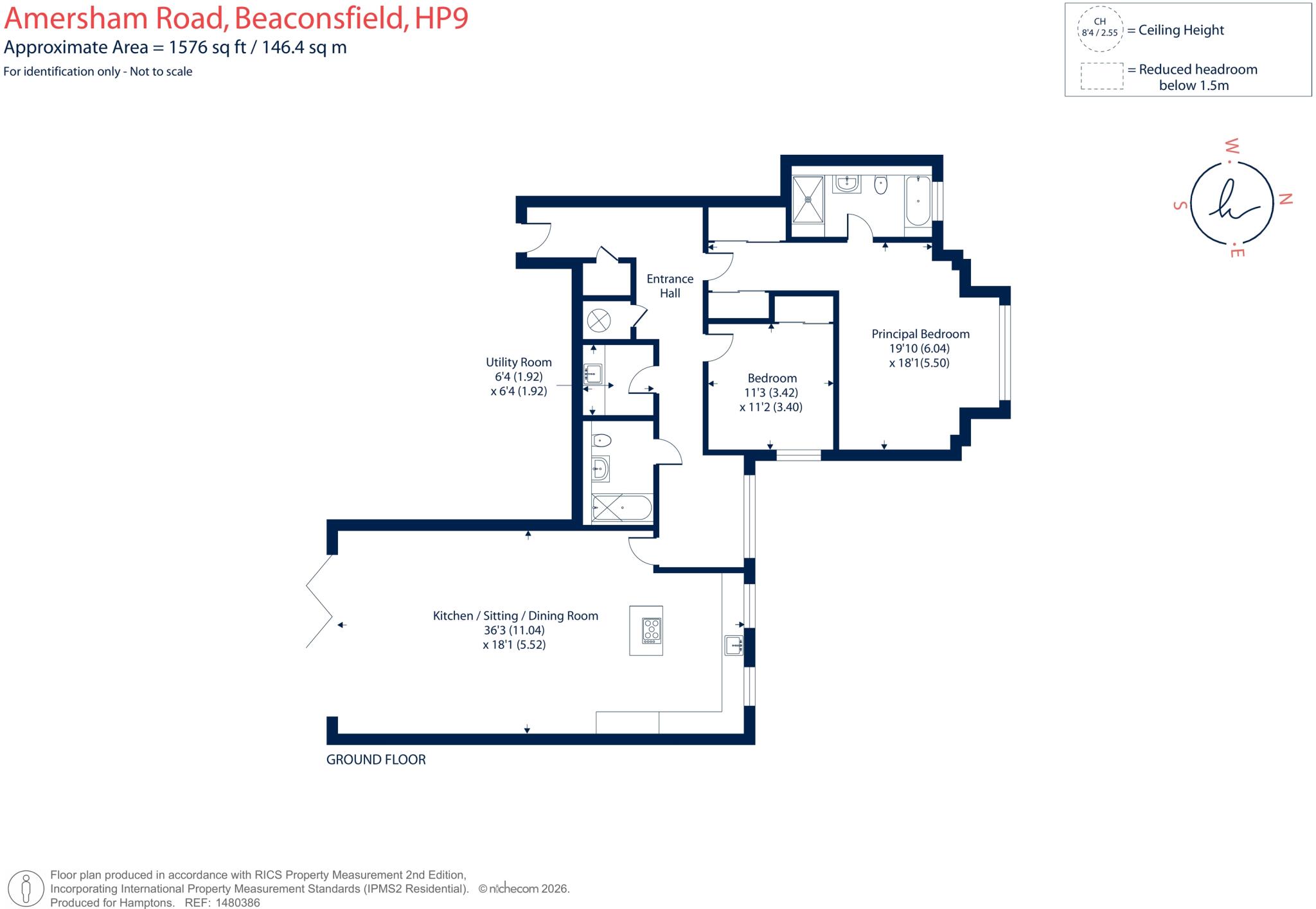 153 Amersham Road, Beaconsfield, HP9 floorplan