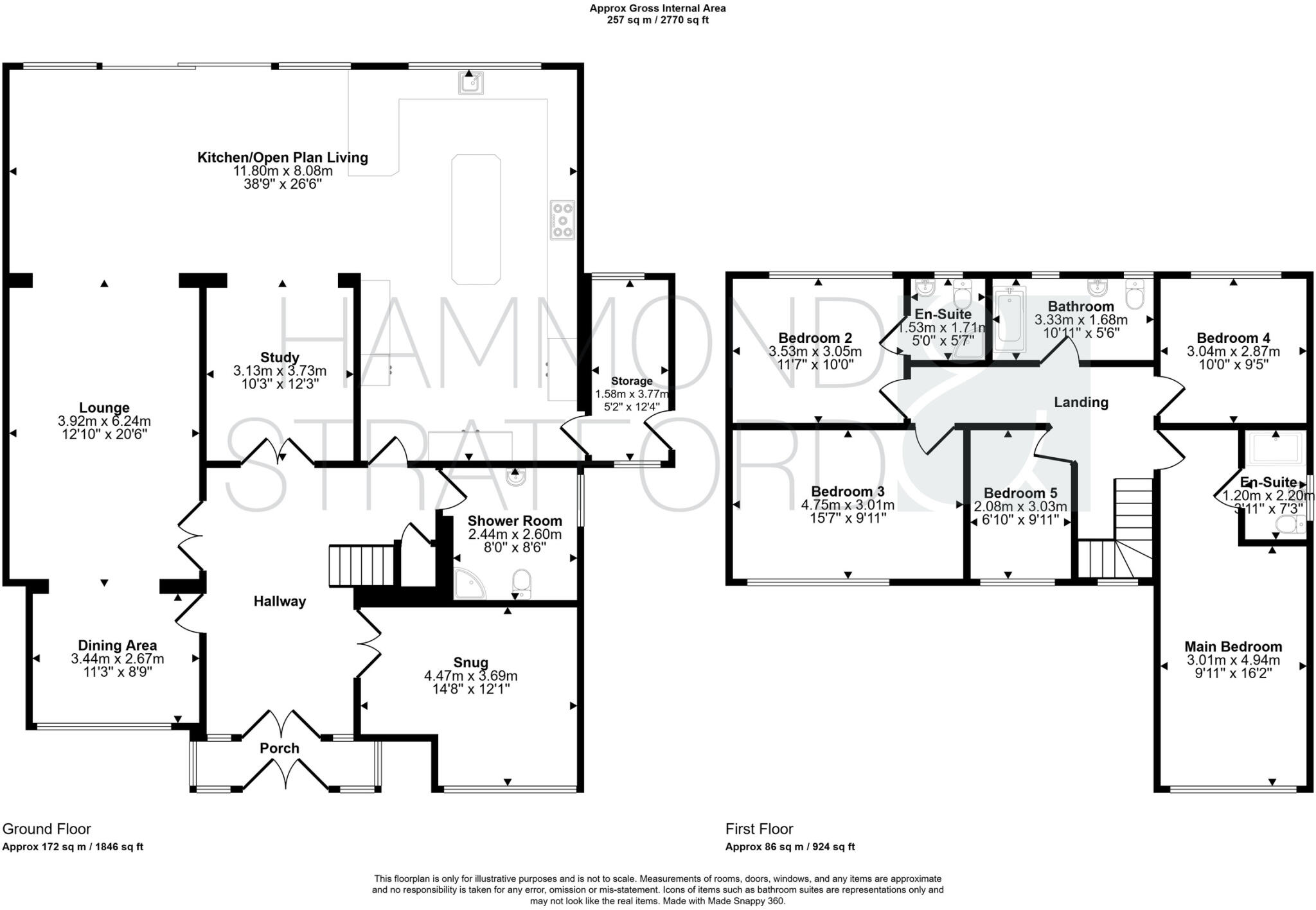 Newfound Drive, Cringleford floorplan