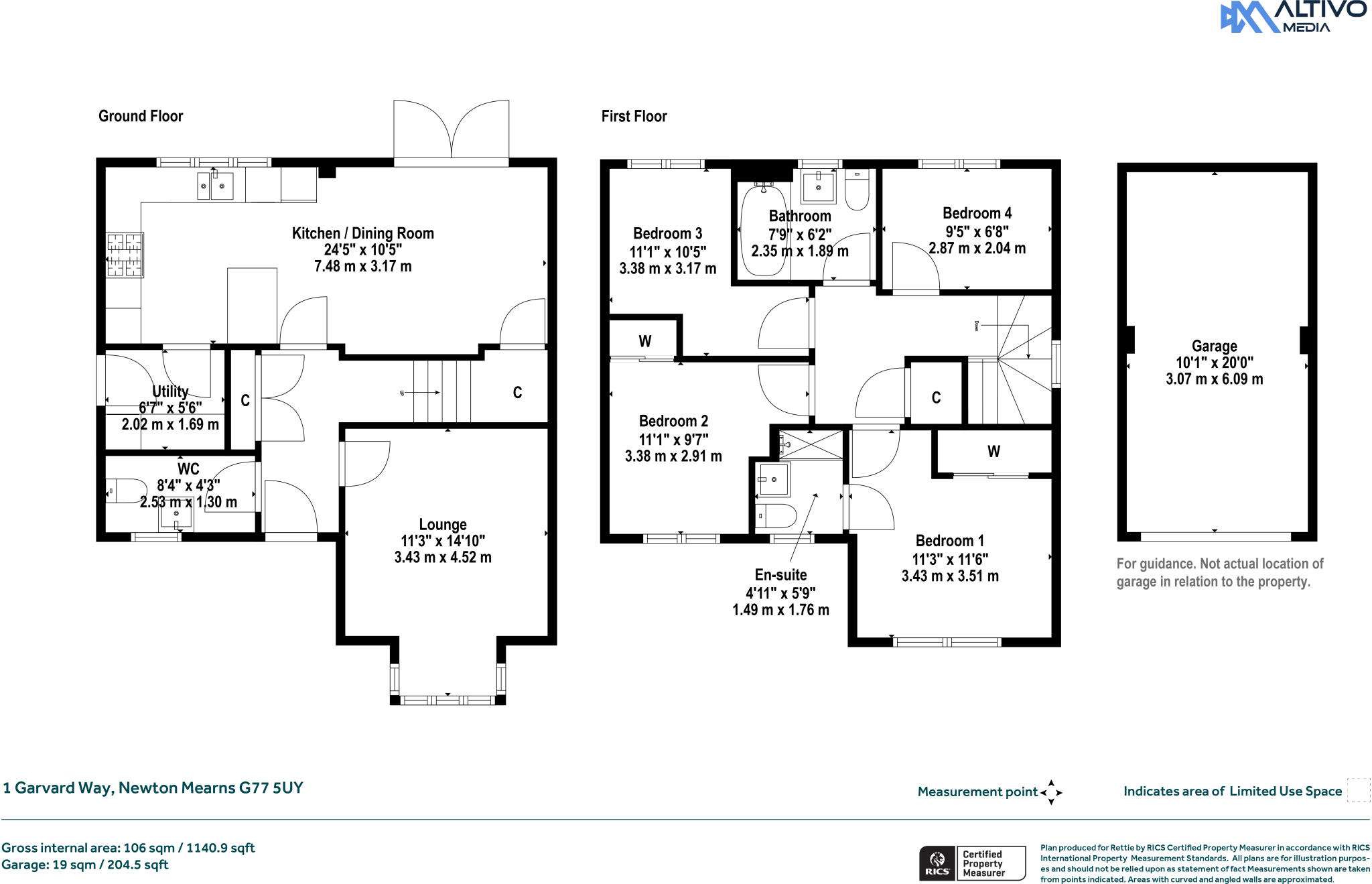 Garvard Way, Newton Mearns, Glasgow floorplan