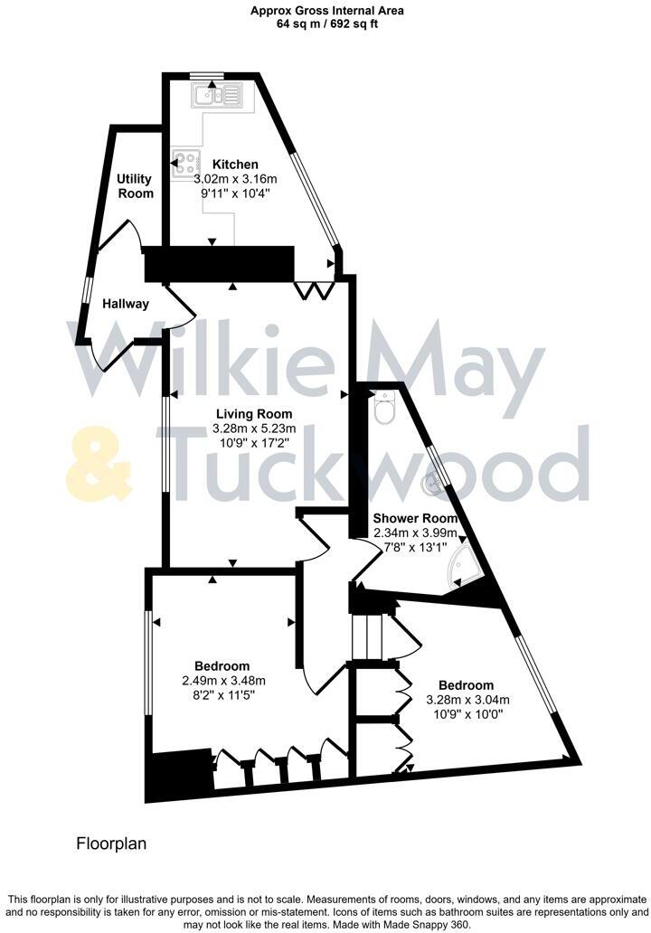 Market Street, Watchet floorplan