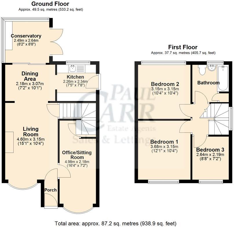 Bridge Avenue, Cheslyn Hay, WS6 7EP floorplan