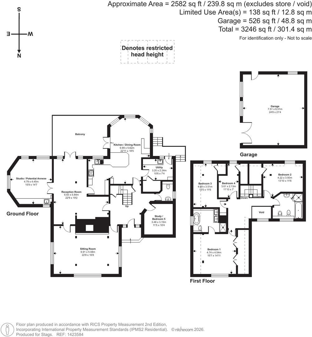 Northleigh Hill, Goodleigh, Barnstaple floorplan