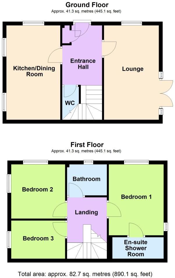 Cygnet Close, Melton Mowbray floorplan