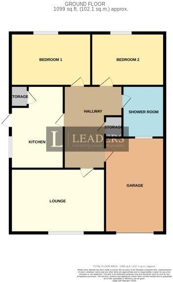 Little Barn Lane, Mansfield, Nottinghamshire floorplan