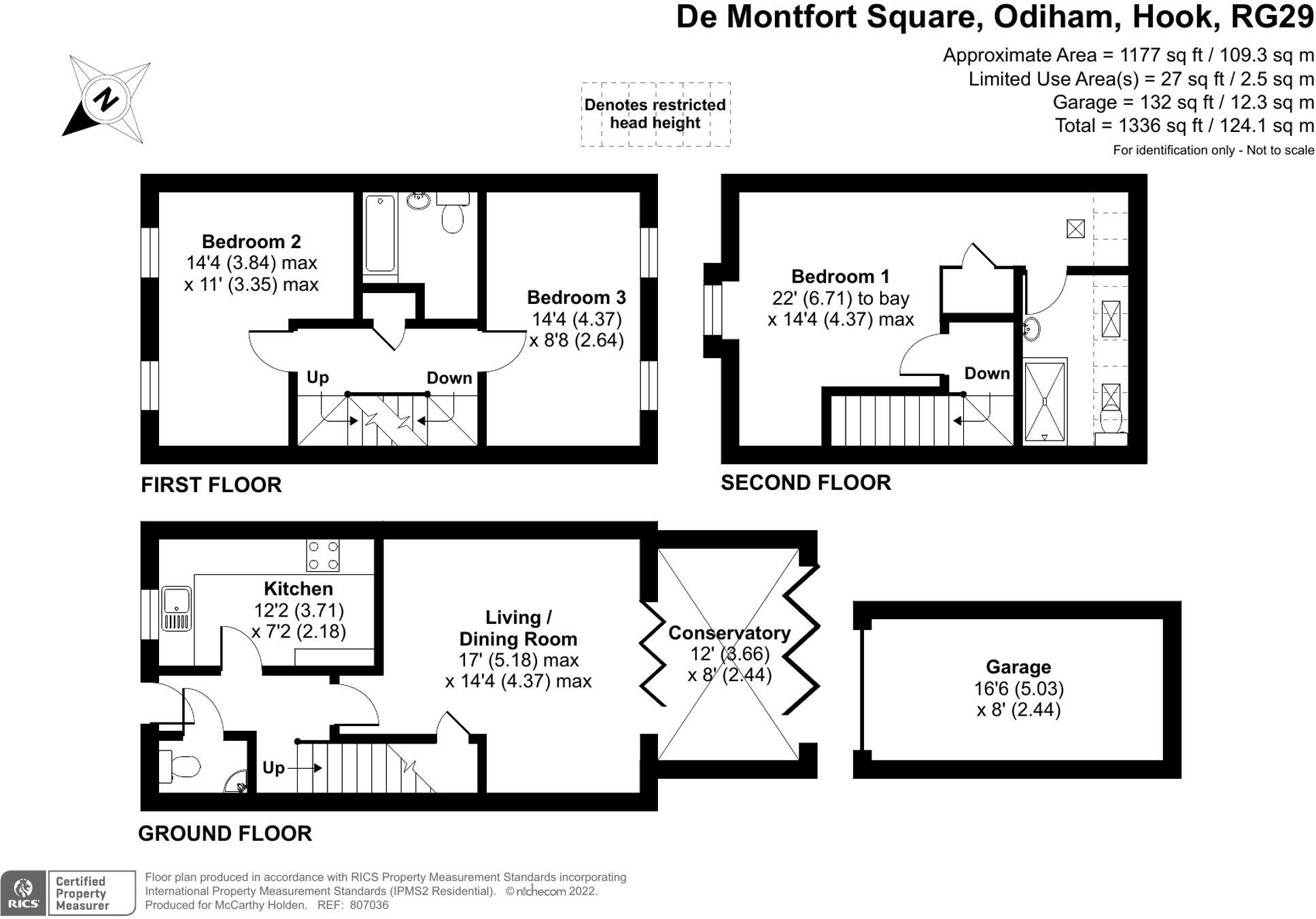 De Montfort Square, Odiham, RG29 floorplan