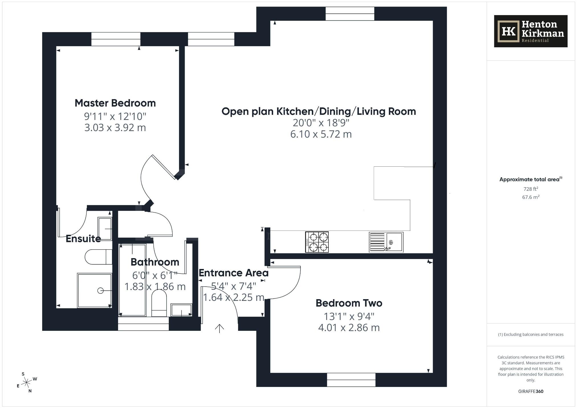 Hampton Court, Basildon Road, Laindon Park, Laindon, SS15 5FR floorplan