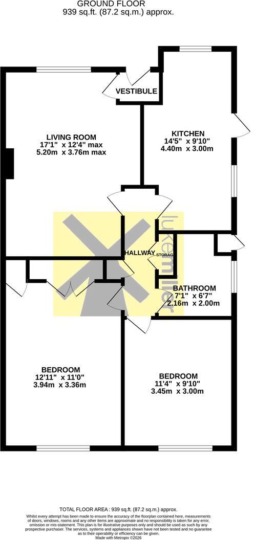 St. Marys Way, Thirsk floorplan