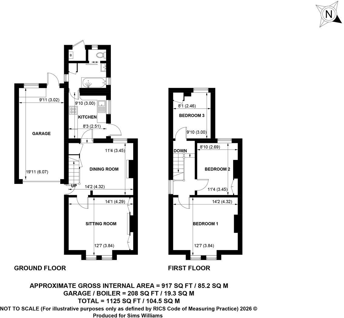 Whyke Lane, Chichester floorplan