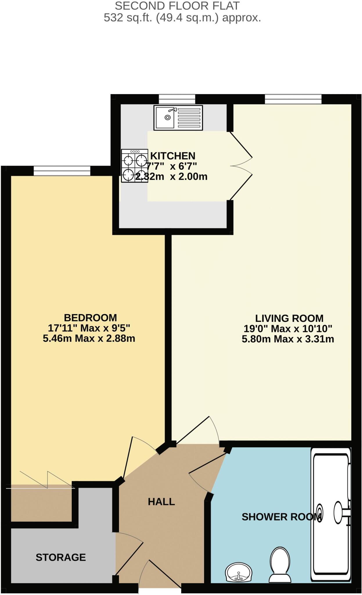 Tuckton Road, Tuckton floorplan