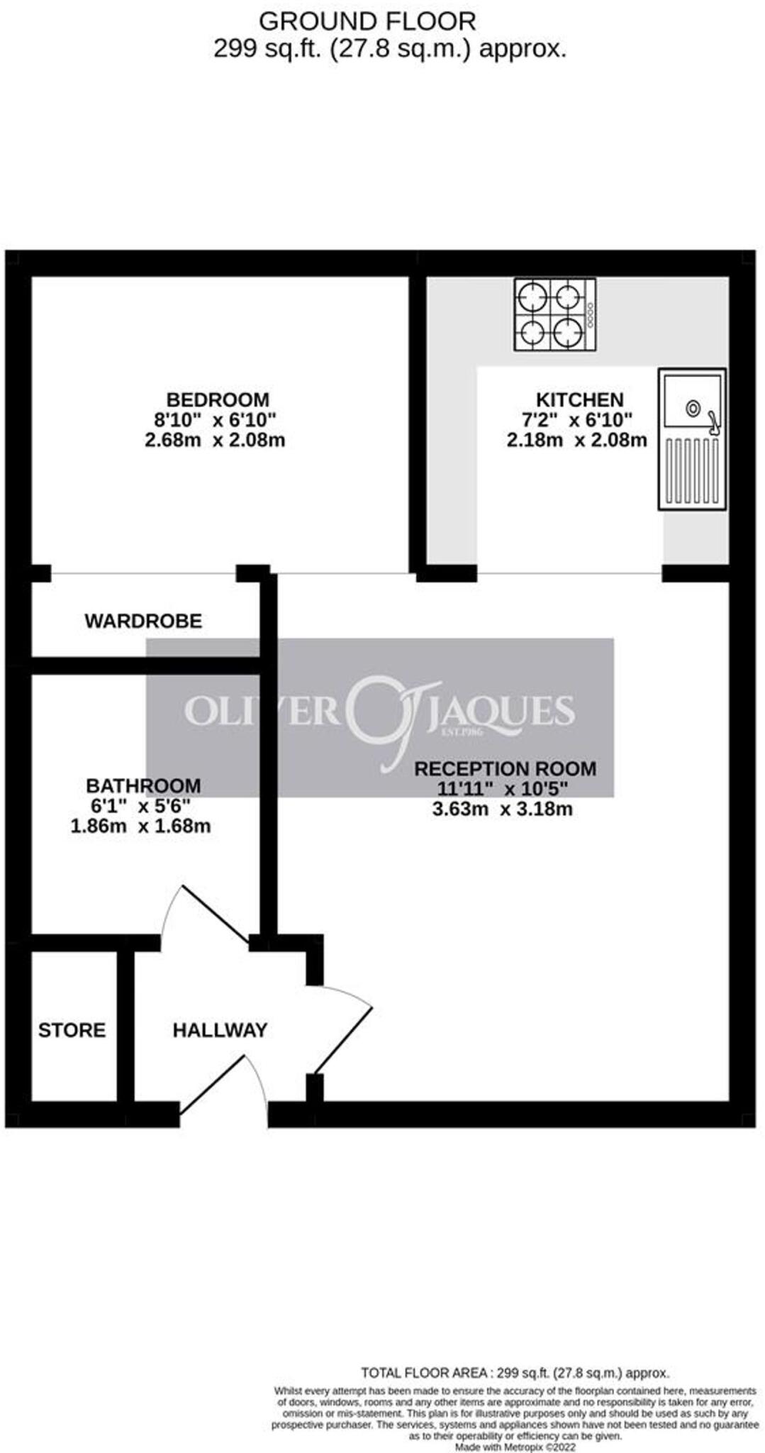 Grinstead Road, Deptford SE8 floorplan