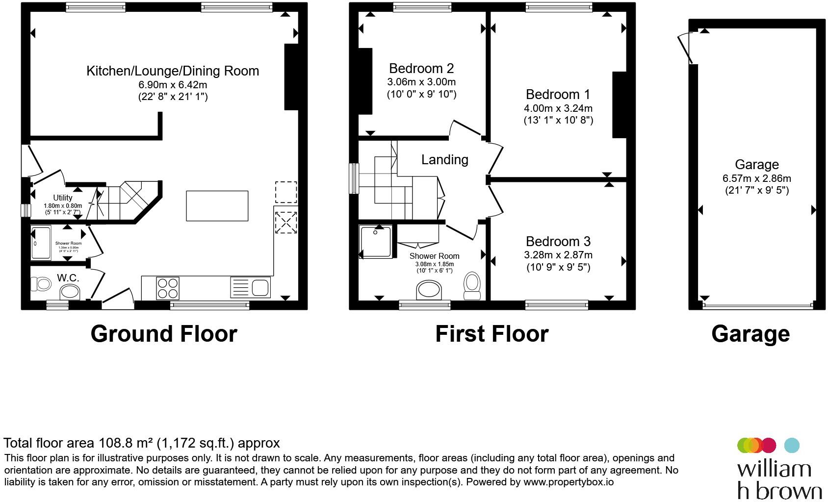 West Road, Moorends, DONCASTER floorplan