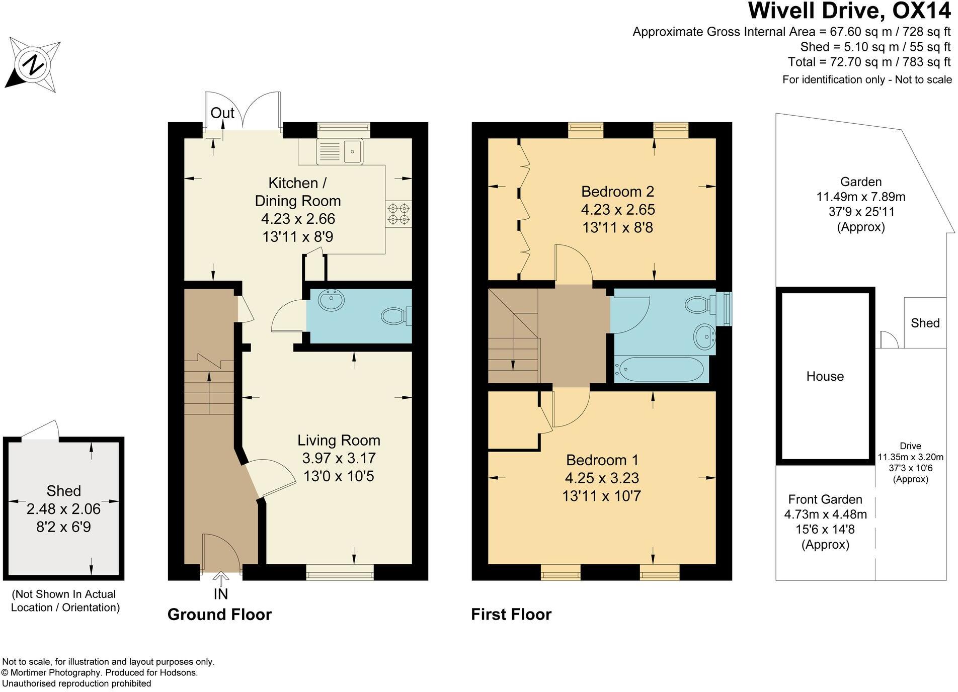 Wivell Drive, Abingdon, OX14 floorplan