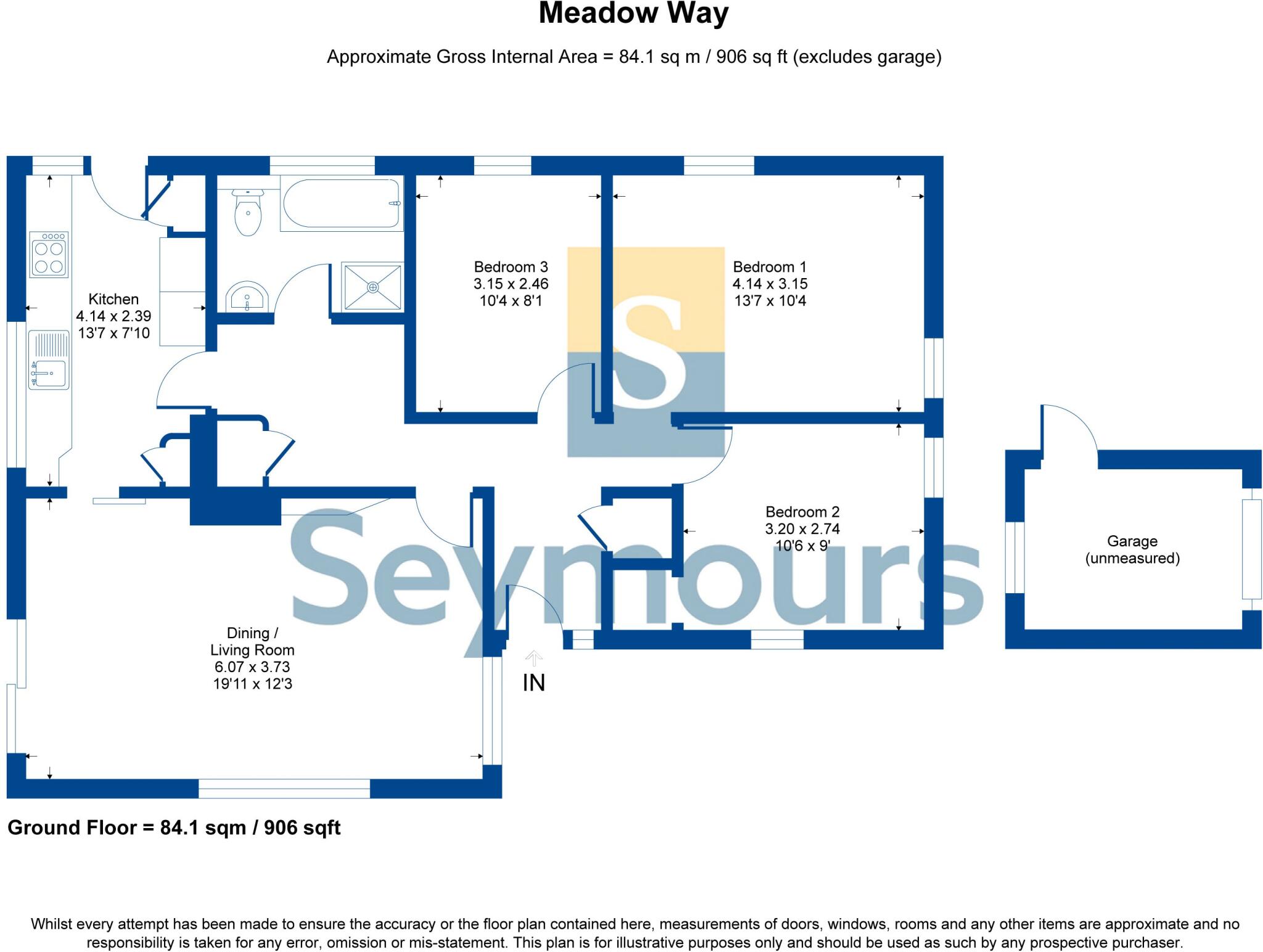 Meadow Way, Blackwater floorplan