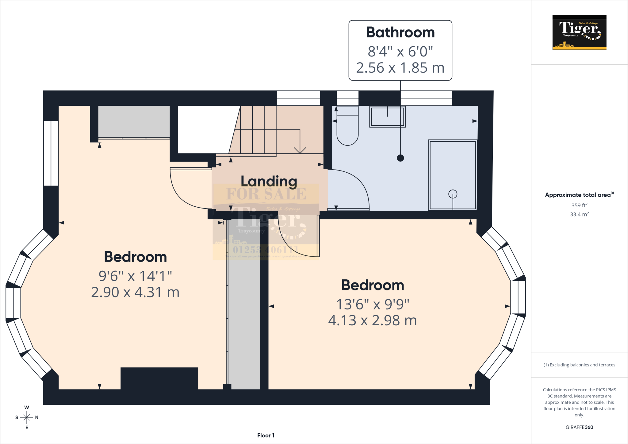 Sandhills Avenue, Blackpool floorplan