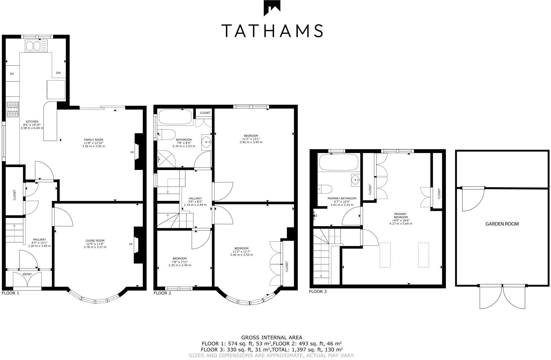 Coryton Rise, Cardiff floorplan