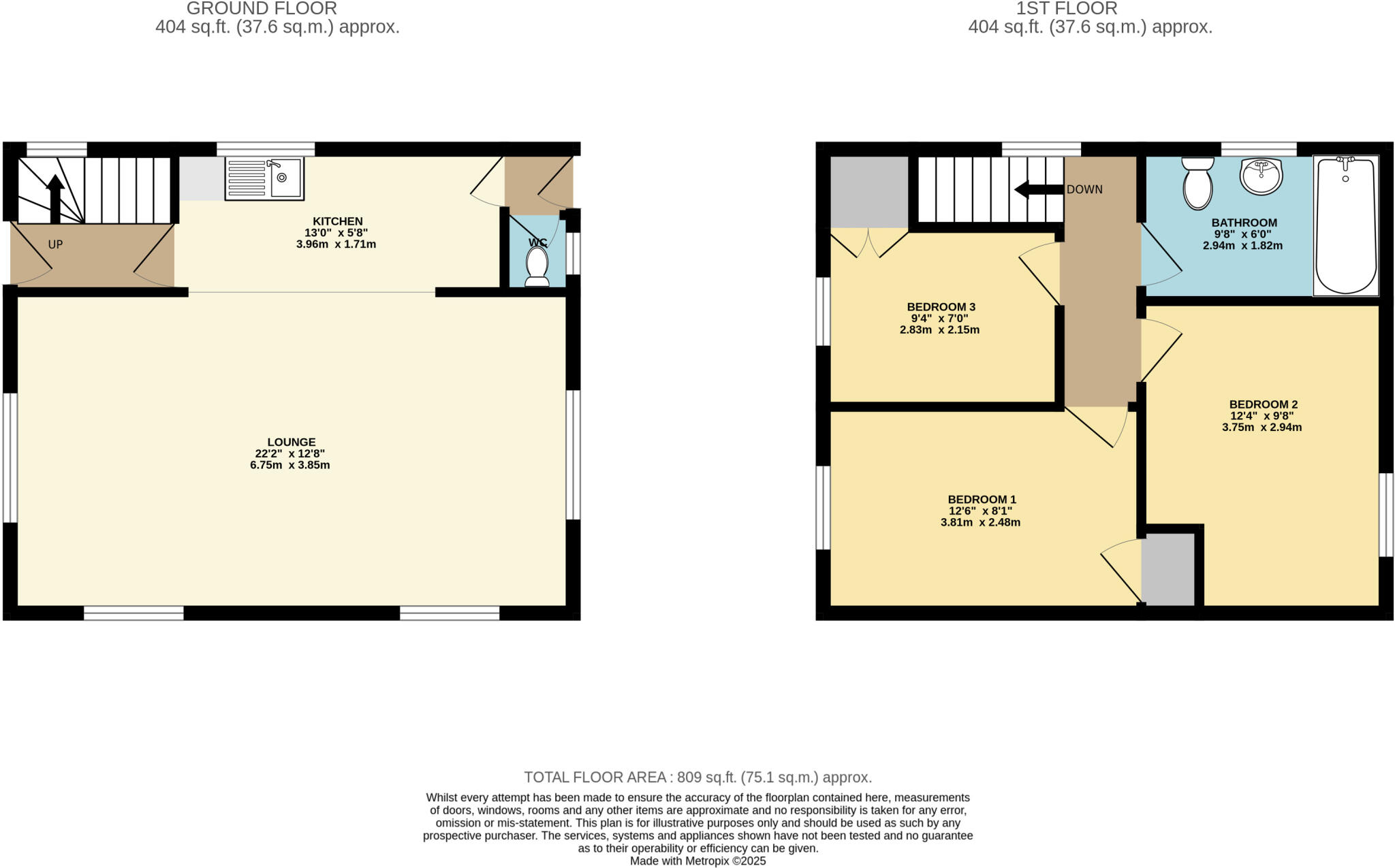 North Kelsey Road, Caistor, LN7 floorplan